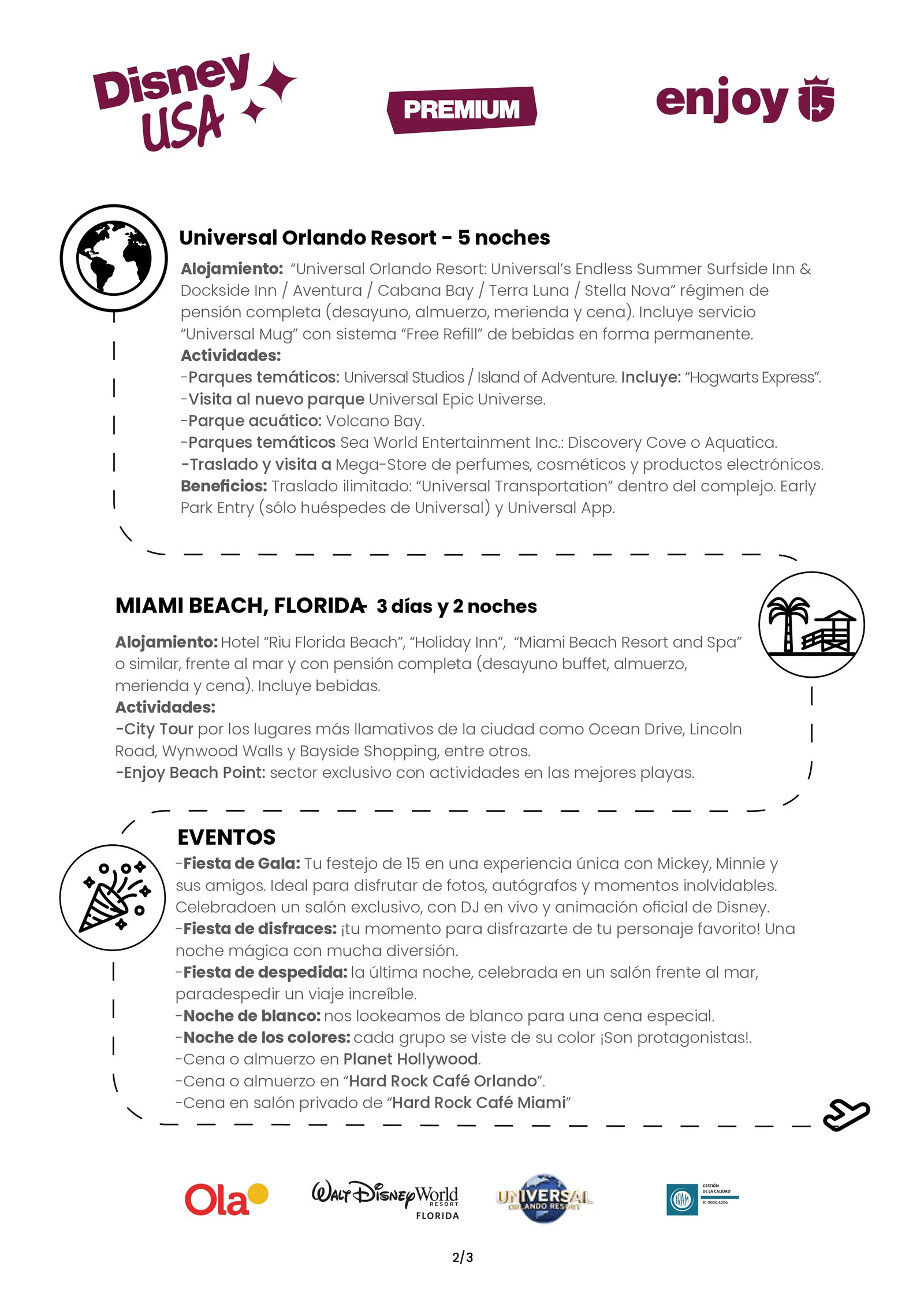 Itinerario Premium 2