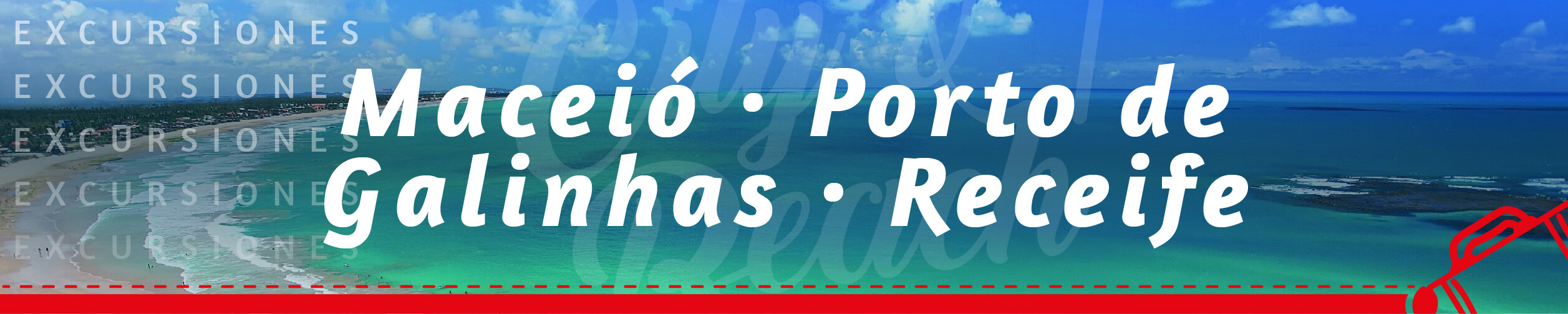 Banner Maceió • Porto De Galinhas • Recife