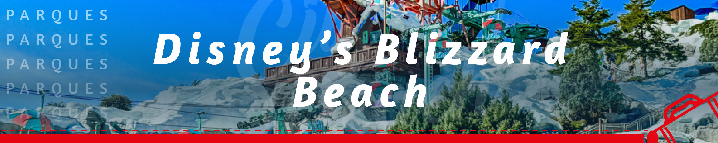 Disney Blizzard Beach Banner