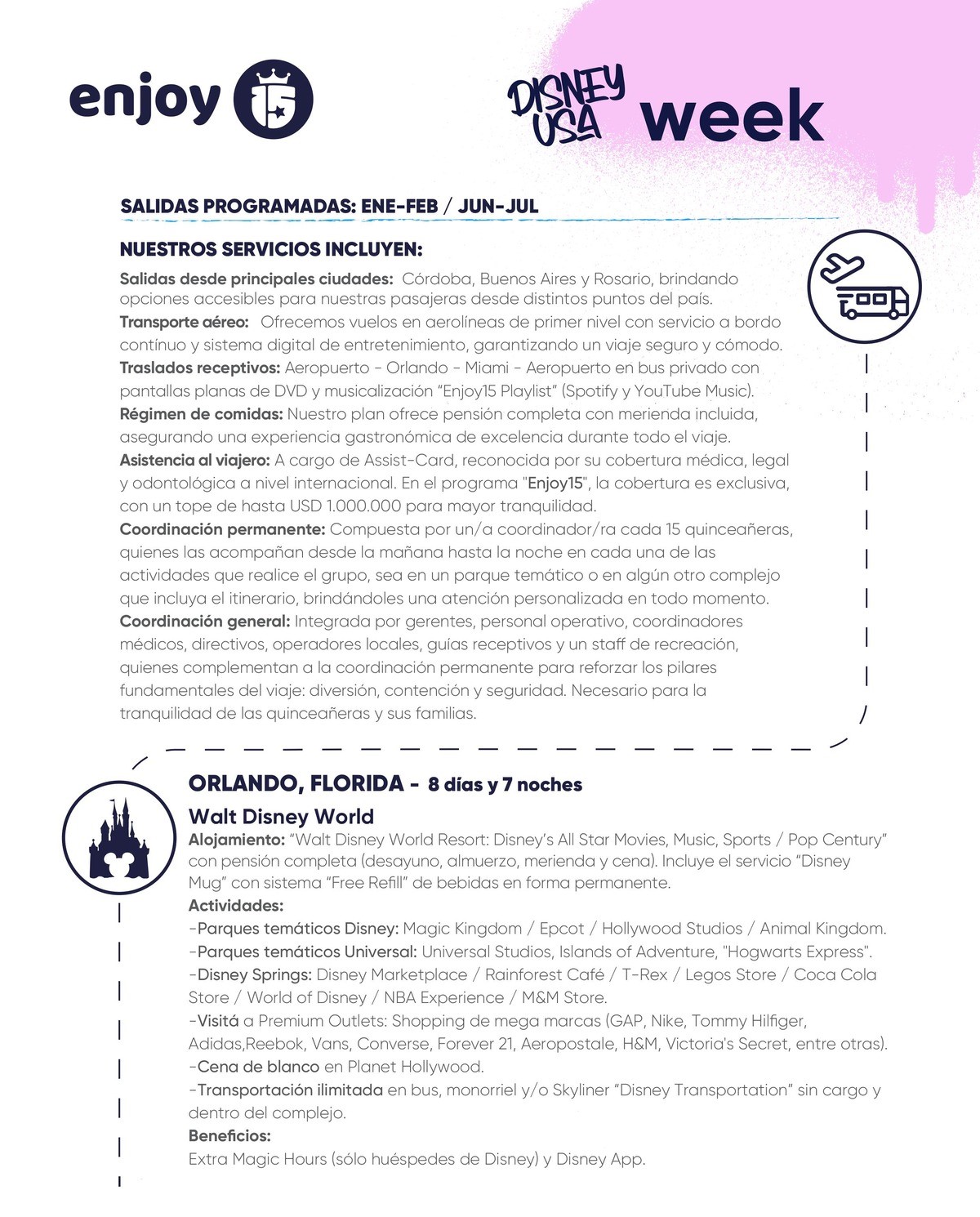 Itinerario Week