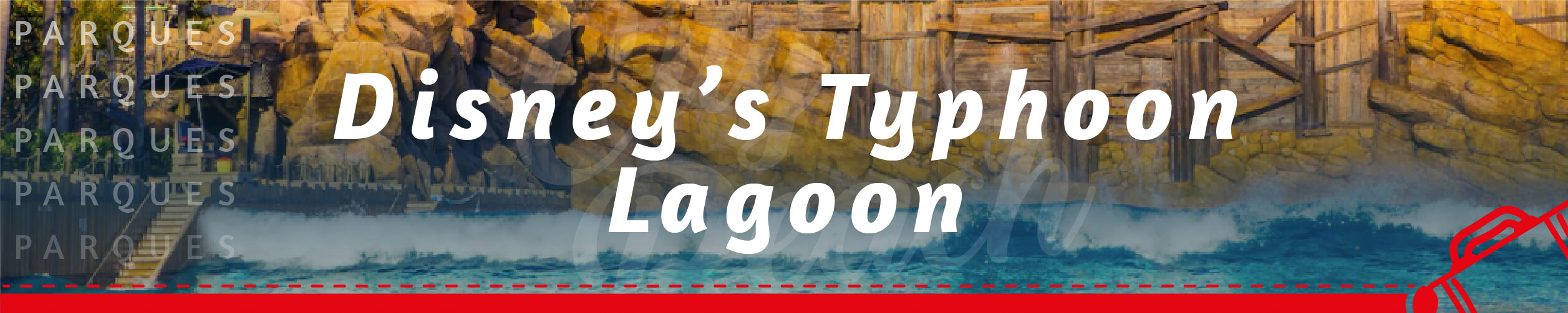Disney Typhoon Lagoon Banner